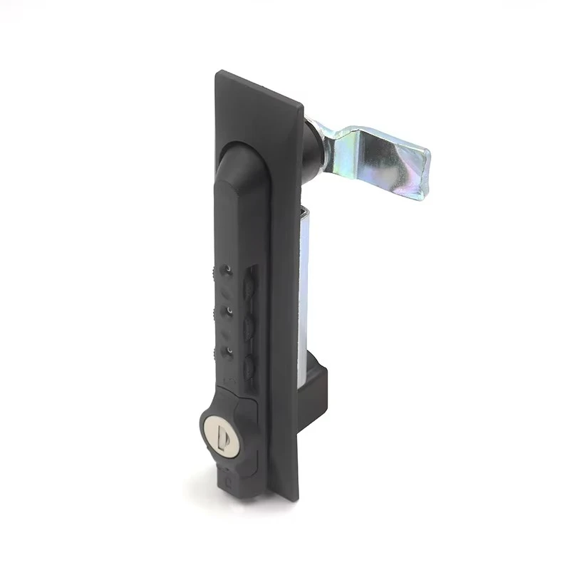 Serratura con maniglia oscillante con combinazione a 3 cifre