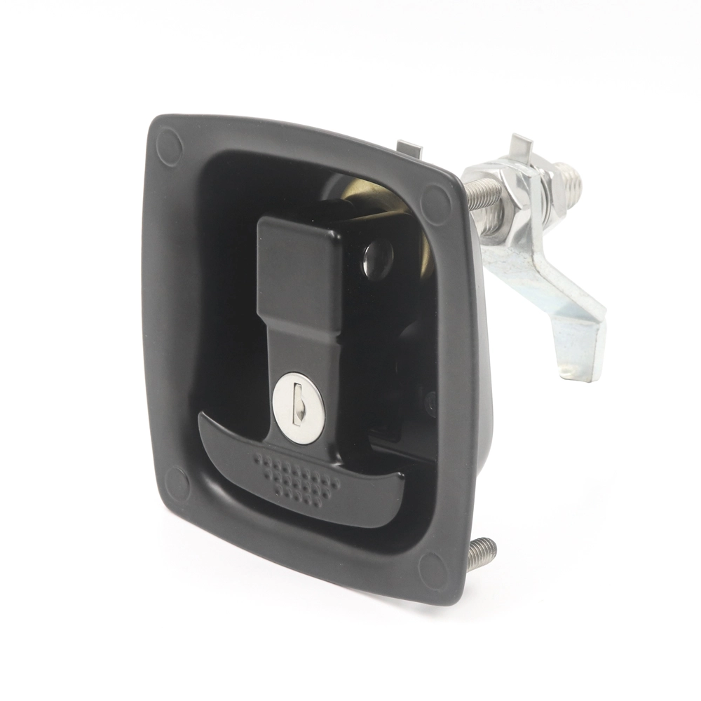 Blocco camma con maniglia a T con paletta incassata per camper